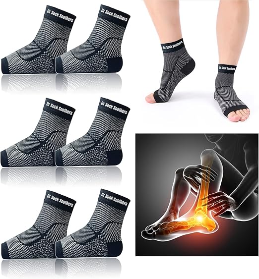 Dr Sock Soothers™, 3Pairs Dr Sock Soothers for Women, Dr