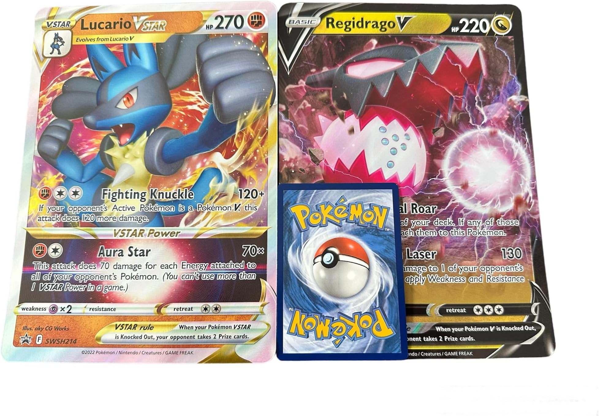 Pokemon 2x Jumbo Cards Assorted Bundle (Oversized Cards)