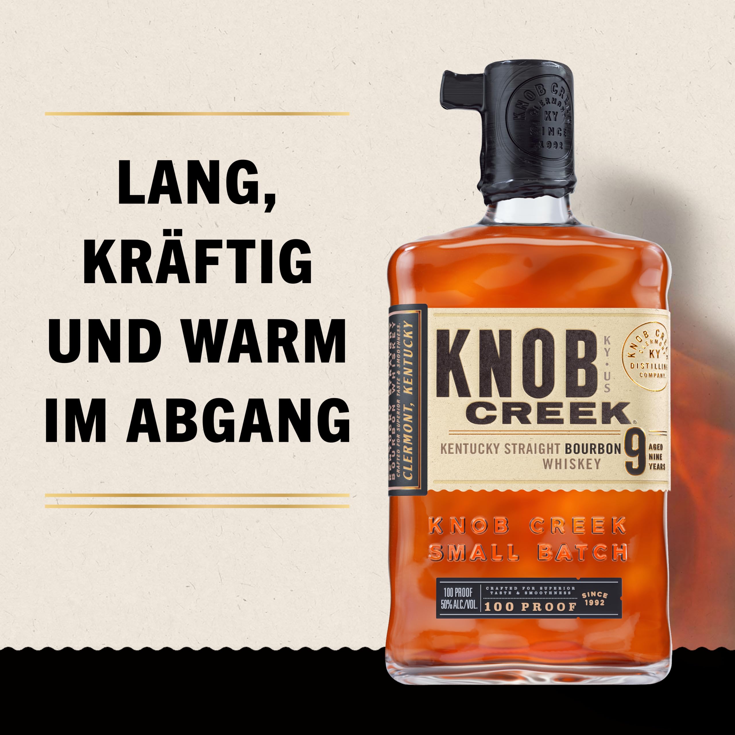 Knob Creek | Kentucky Straight Bourbon Whiskey | 50% Vol | 700 ml