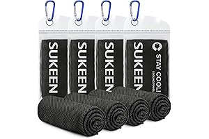 Sukeen Cooling Towel [4 Pack] for Teenage Athletic Men