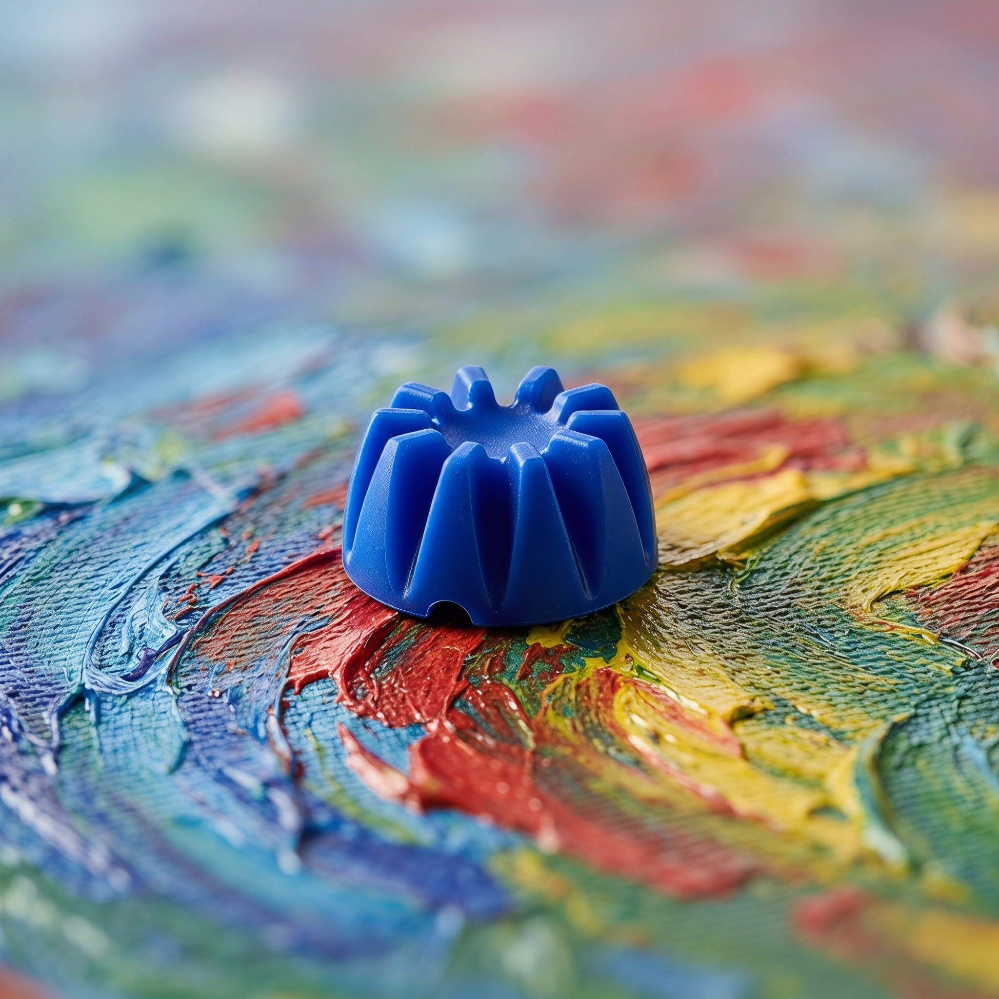 Zerodeko Set di 6 Bicchieri per versare la Pittura a Forma di Fiore, con