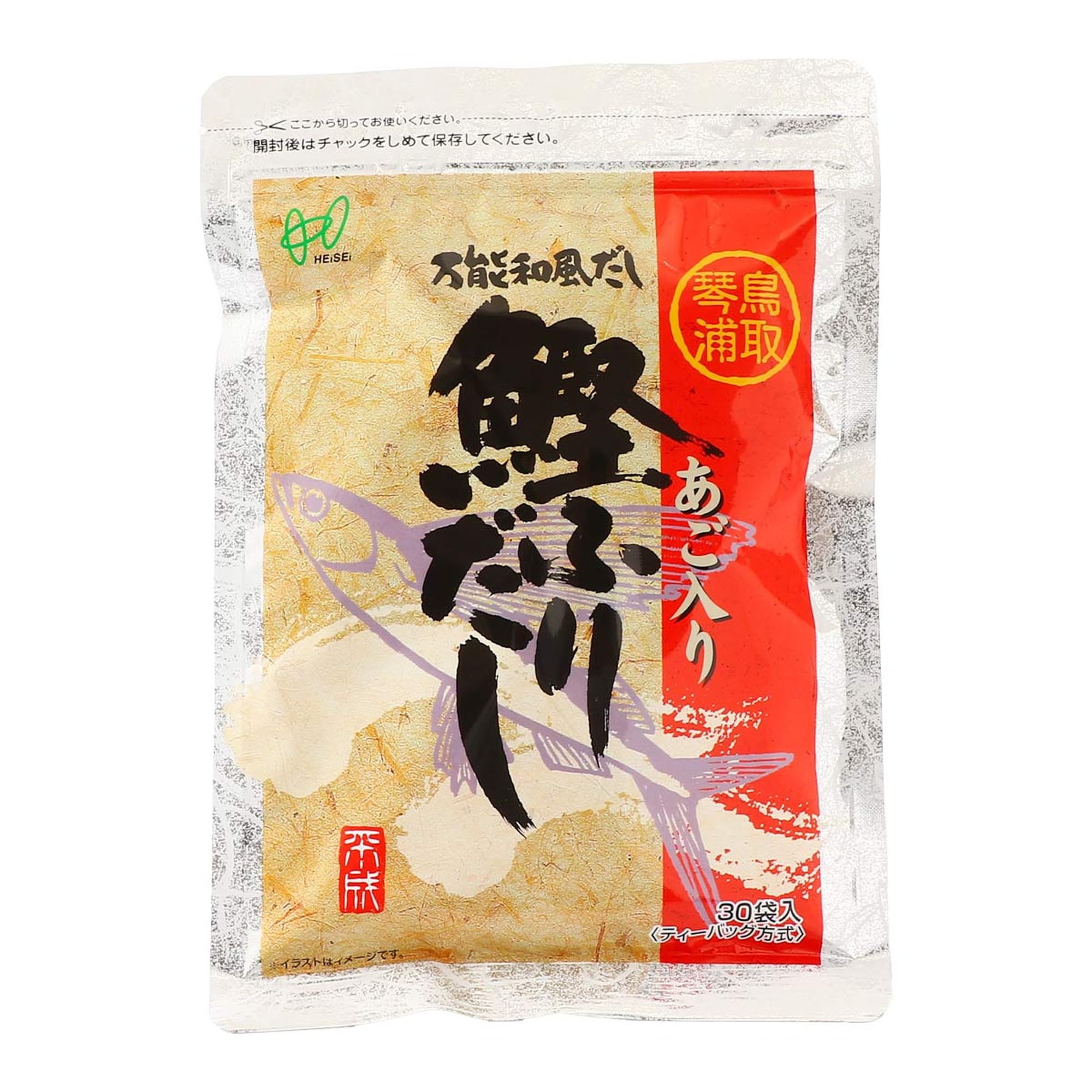Amazon.co.jp: ヘイセイ あご入り鰹ふりだし 240g(8g×30袋) : 食品