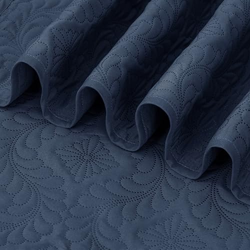 Miniatura 3 de Juego de ropa de cama Queen de 3 piezas, ligero y suave, juego de colcha para todas las estaciones (1 colcha, 2 fundas de almohada)