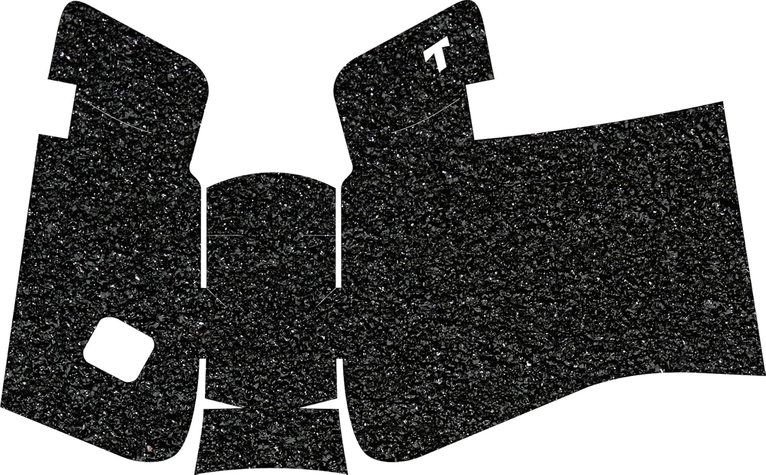 Talon Grips - Adhesive Grip for Glock 19, 23, 25, 32, 38, 44 - Made in The USA - Easy Installation, Durable, Superior Traction - (Gen 2 & Gen 5 No Backstrap, Granulate)