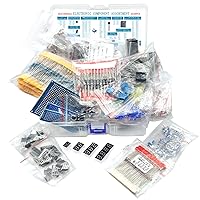 Vista 4 de Electronic Component Kit & Total 2038 Pcs, LED Diodes, Metal Film Resistors, Electrolytic Capacitor Package,Diodes, Ceramic