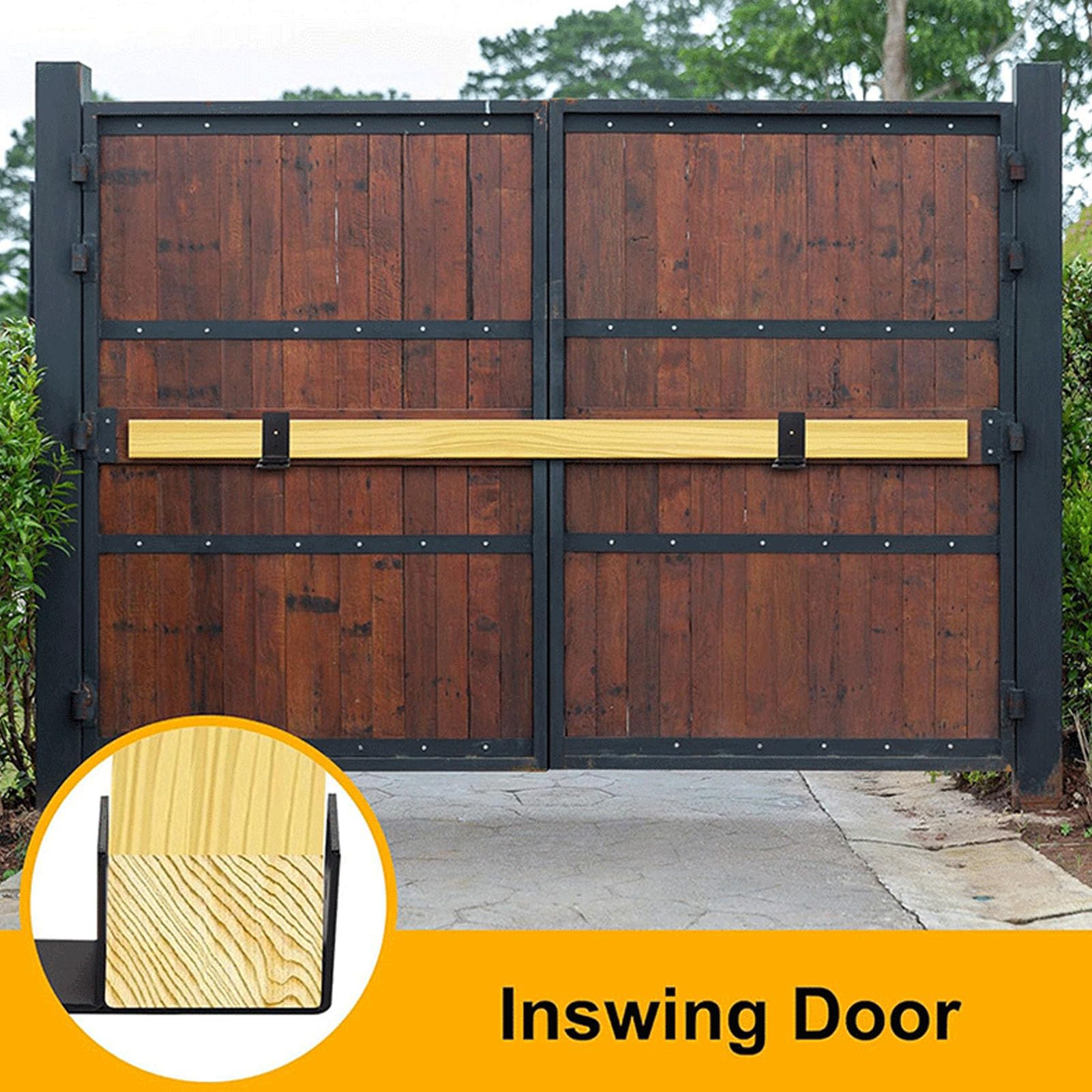 Adjustable Door Barricade Brackets - Image 2