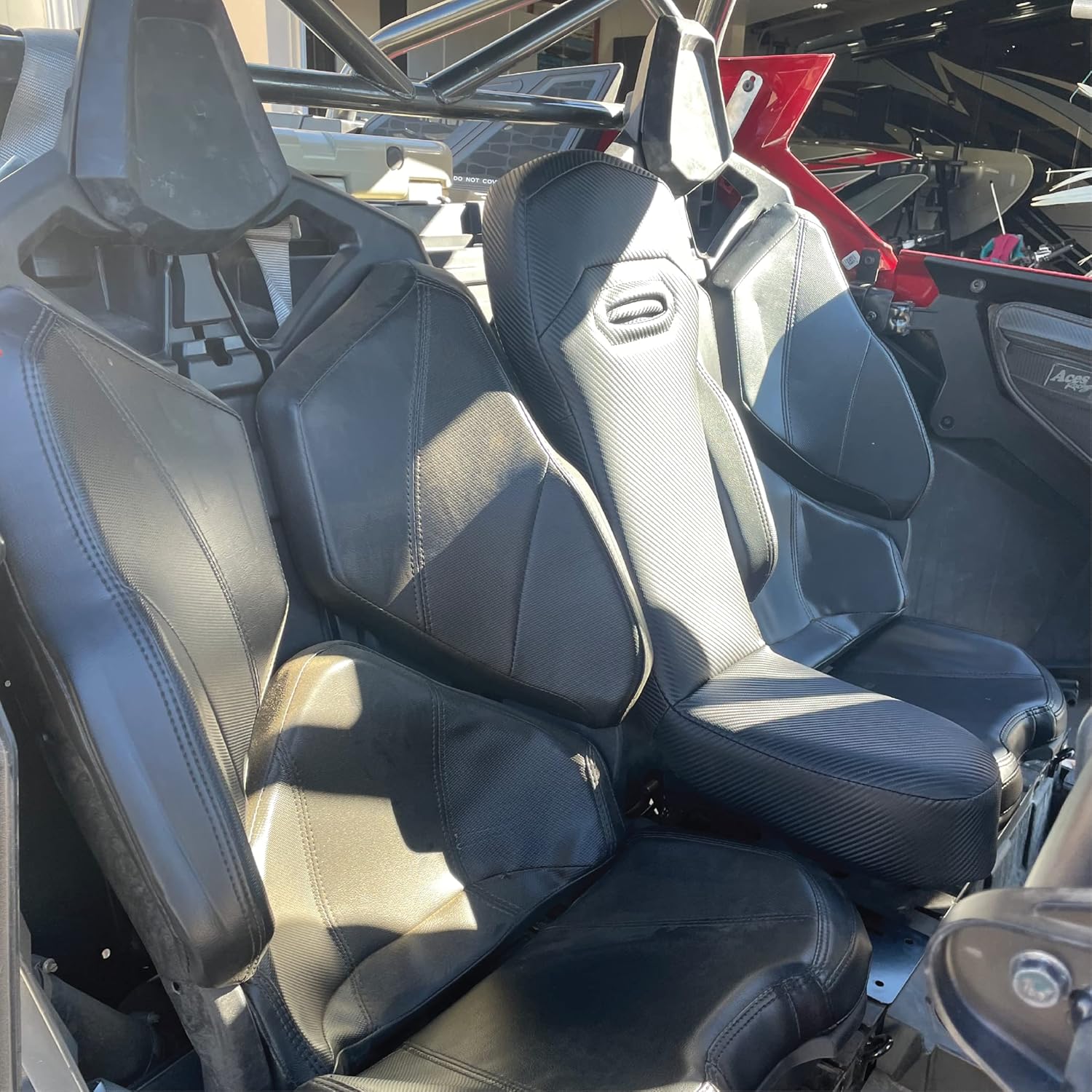 Polaris Pro XP, Turbo R, Pro R - Bump Seat (Rear of 4 Seat Models) 2020+ XP4 (Black)