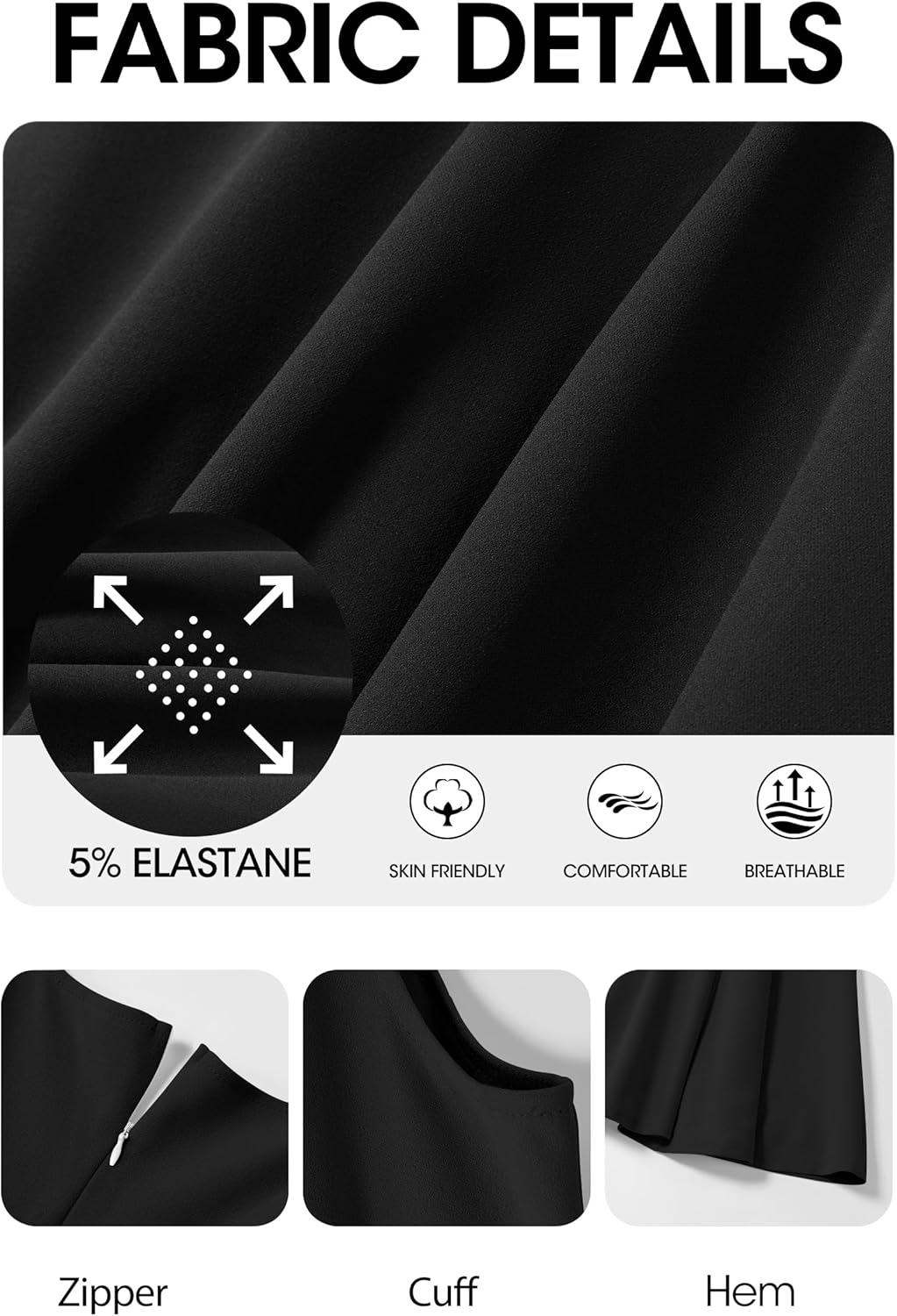 Nmoder Women's Sleeveless A-Line Fit and Flare Little Short Dress Summer Crewneck High Waist Mini Party Dresses - Image 6