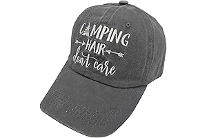 HHNLB Unisex Camping Hair Dont Care Hat