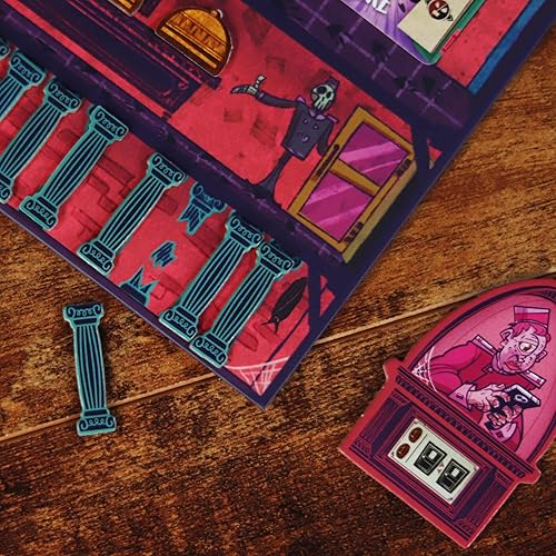 Miniatura 7 de IELLO Hellton Palace - Tema altamente humorista de hoteles que compiten en el inframundo, juego estratégico para 2 jugadores, 45 minutos, a partir