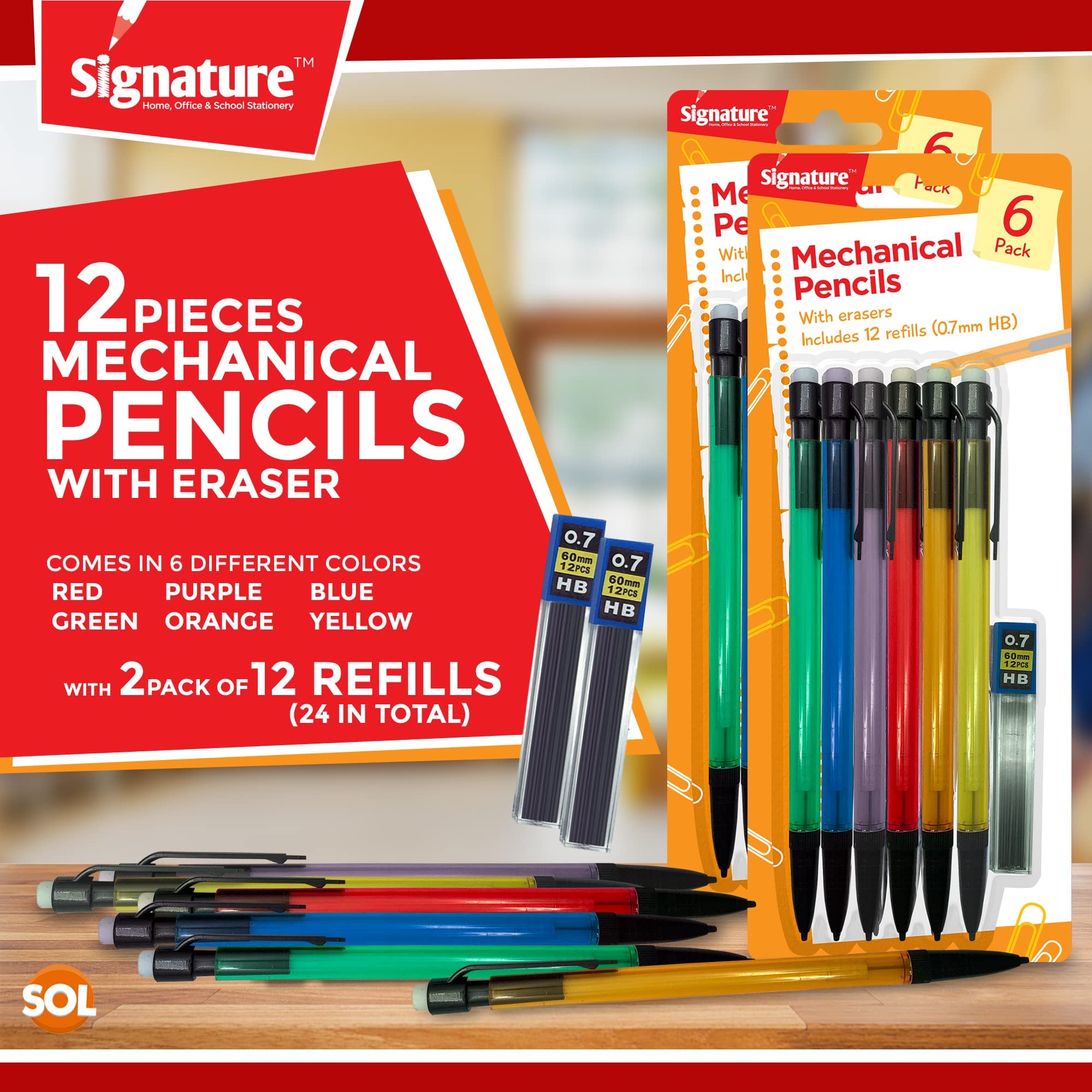 Lamy AL-star oceanblue - Matita meccanica con impugnatura trasparente