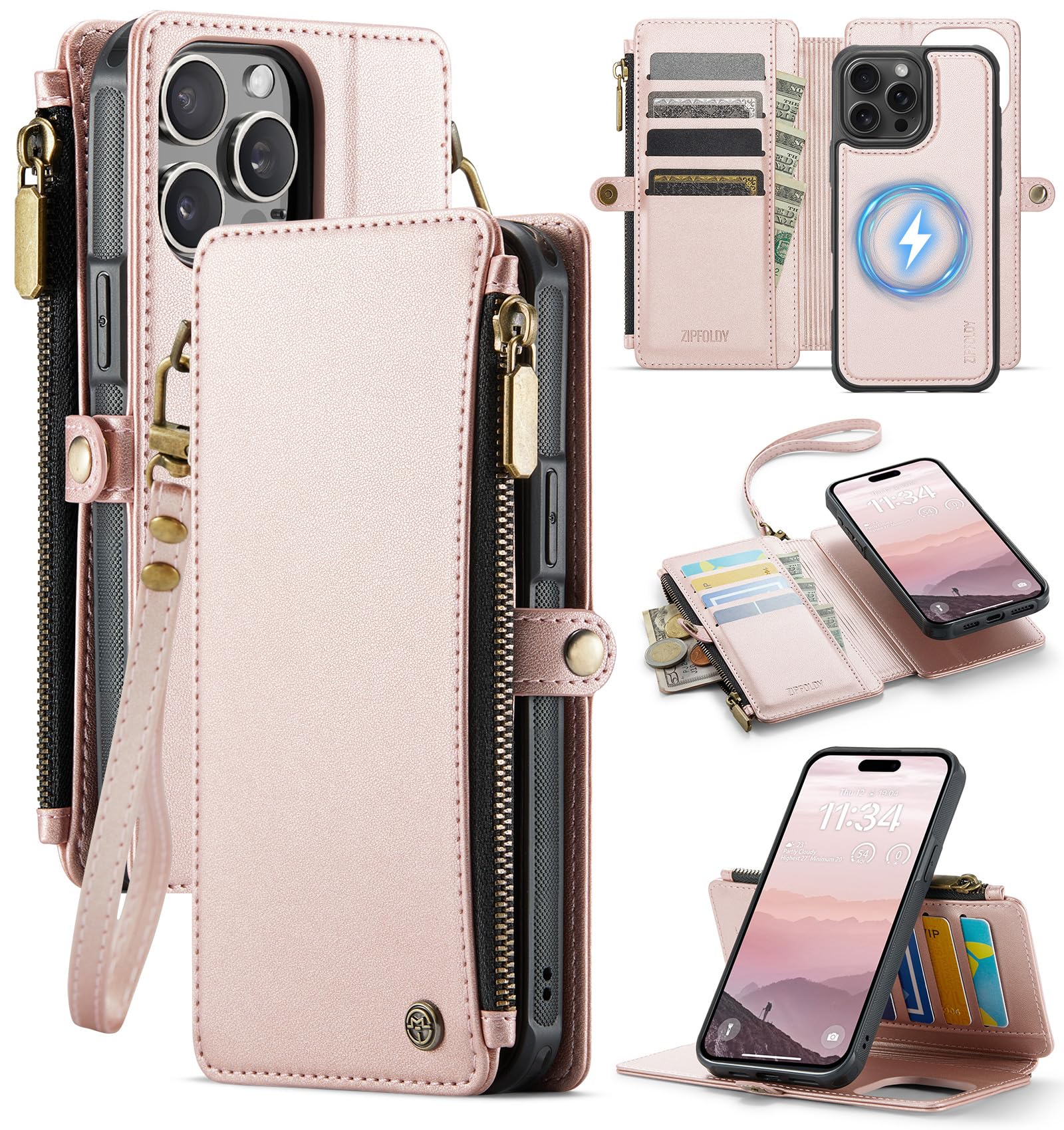 Photo 1 of ZipFoldy Flip Case for iPhone 14 Pro Max