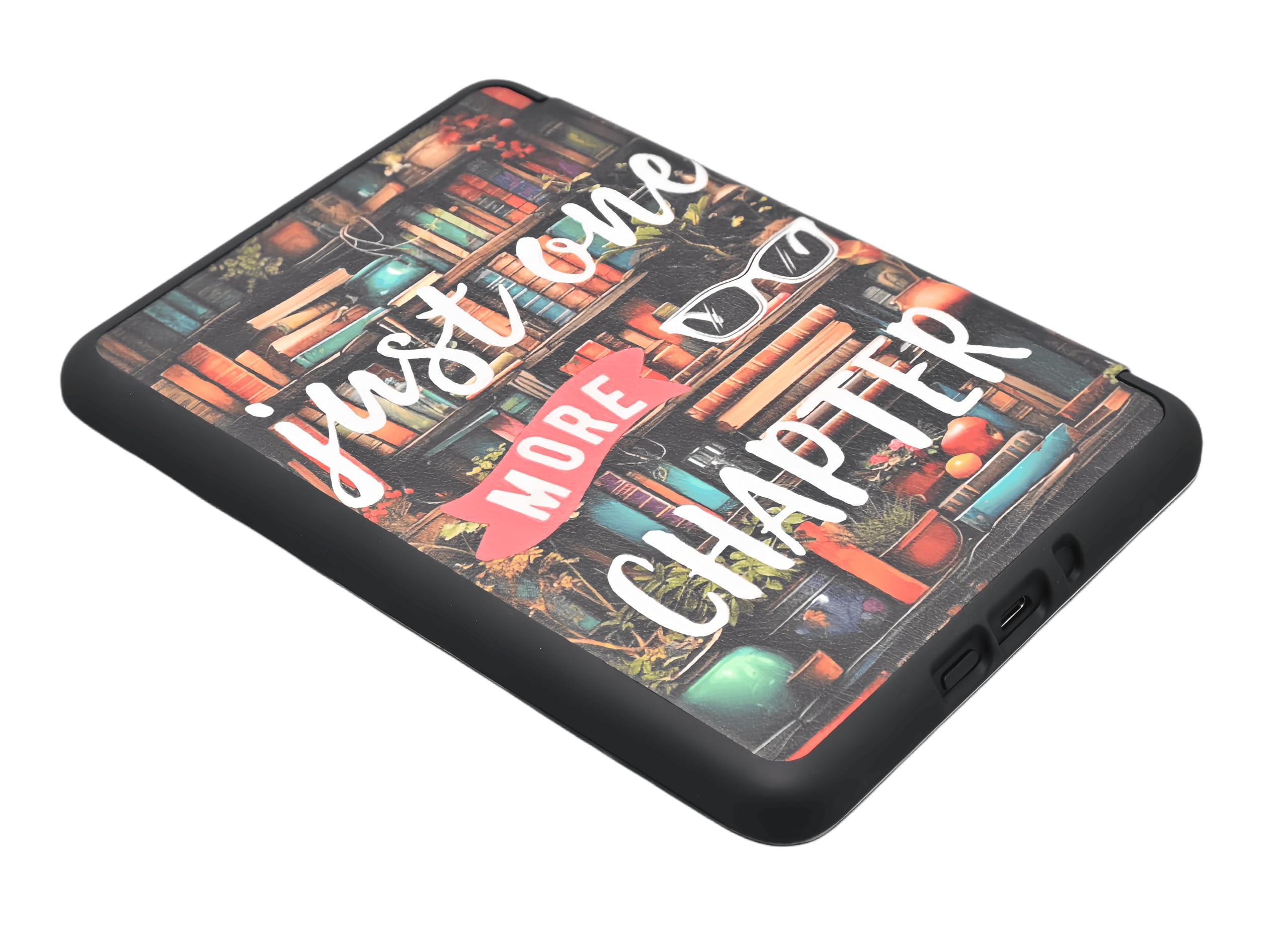 Schutzhülle für Kindle (15,2 cm (6 Zoll), 11. Generation, 2022 Release, schlanke PU-Schutzhülle mit automatischer Wake/Sleep-Funktion, nur ein weiteres Kapitel