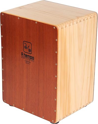 Miniatura 2 de A Tempo Percussion El Cajoncito (El pequeño cajón) - Cajón de tamaño 34 fabricado en Perú