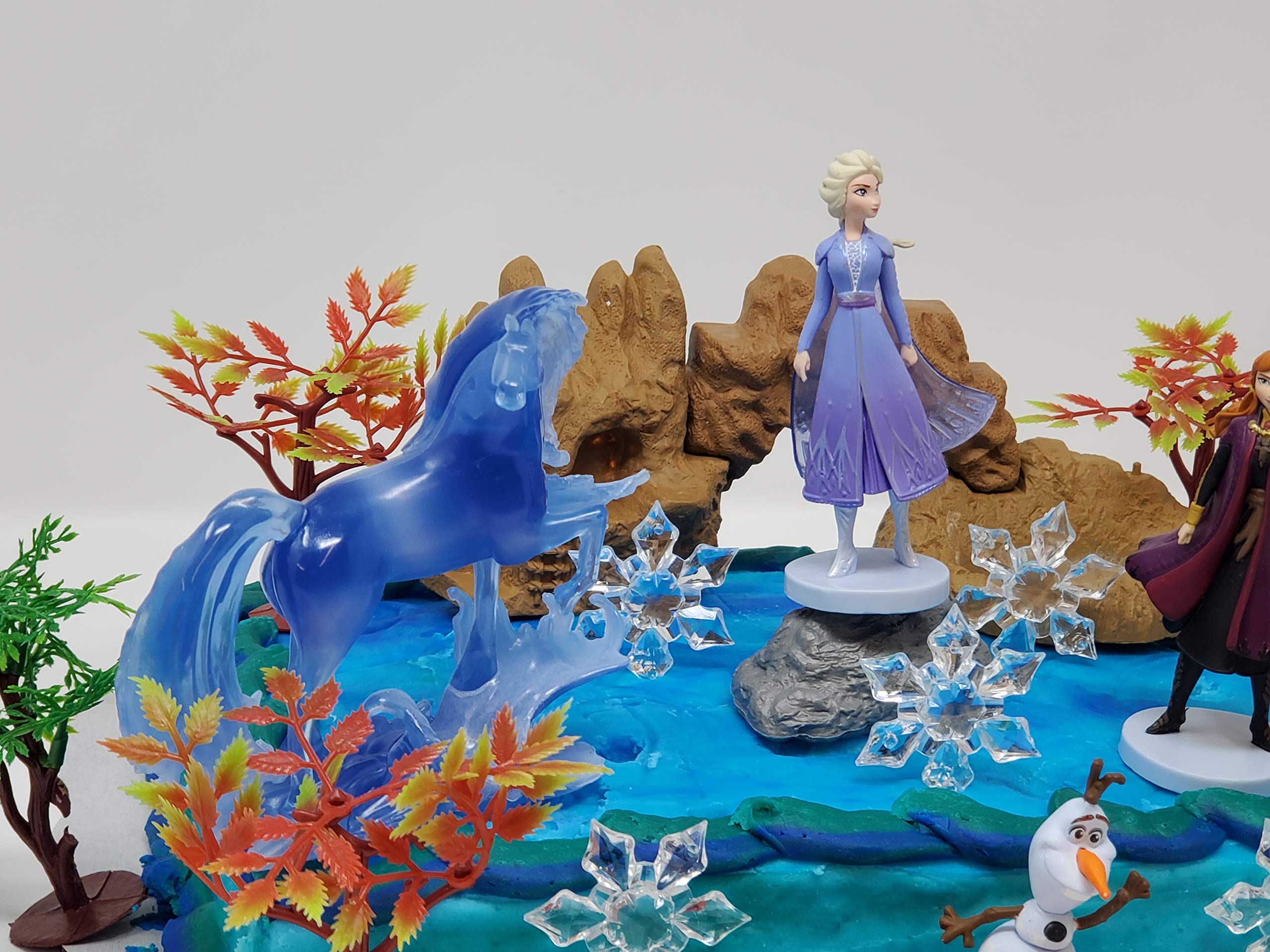 Buy FROZEN 35 Piece Frozen Cake Topper Set Featuring 2" Winter