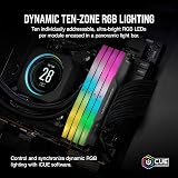 CORSAIR VENGEANCE RGB DDR5 32GB (2 x 16GB) Fino a 6000MHz AMD INTEL RAM - 4