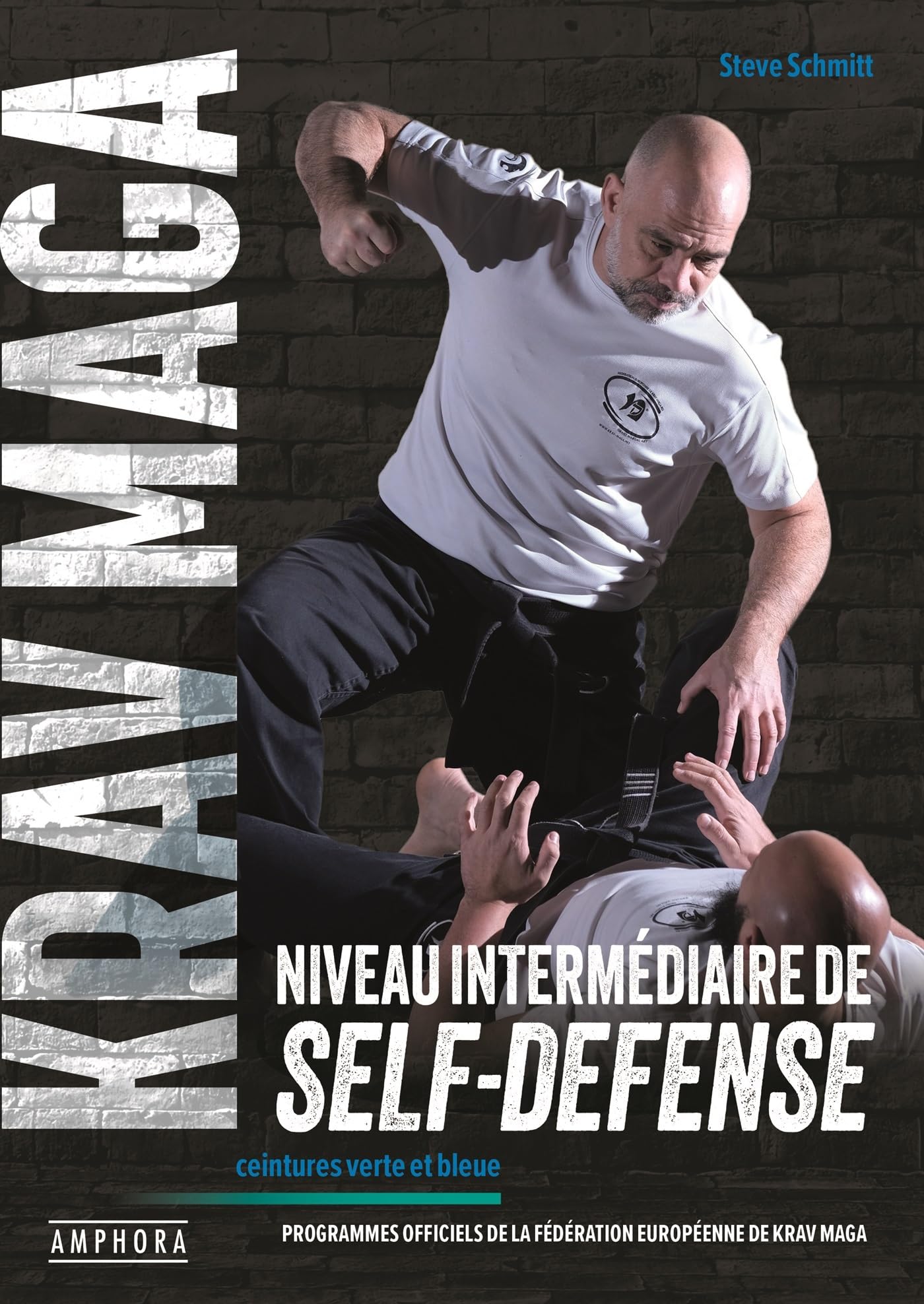 Krav Maga, niveau intermédiaire de self-défense: Programmes officiels des ceintures bleue et verte