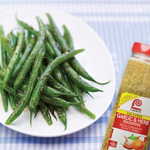 Vista 20 de Lawry's Mezcla de condimentos multiusos sin sal, 13 onzas, un recipiente de 13 onzas de mezcla de condimentos multiusos sin sal, especias versátiles