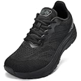 Slow Man Wide Toe Box Shoes for Men - Cushioned Road Running Shoe Non Slip Mens Walking Sneakers for Wide Feet Comfortable Athletic Gym Workout Sneaker