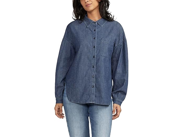 Relaxed Button-Down Shirt - Image 1