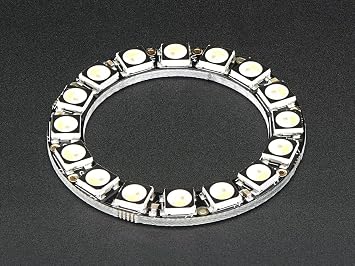 Adafruit Industries NeoPixel Ring - 16 x 5050 RGBW LEDs w/Integrated Drivers - Natural White - ~4500K