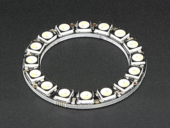 Adafruit Industries NeoPixel Ring - 16 x 5050 RGBW LEDs w/Integrated Drivers - Natural White - ~4500K