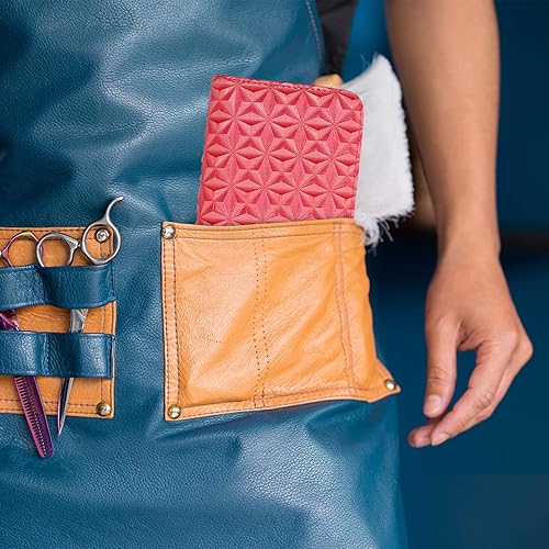 Miniatura 9 de Estuche para peluquero, funda para peluquero, bolsa para peluquero, accesorios de corte de pelo para peluquería (rosa)