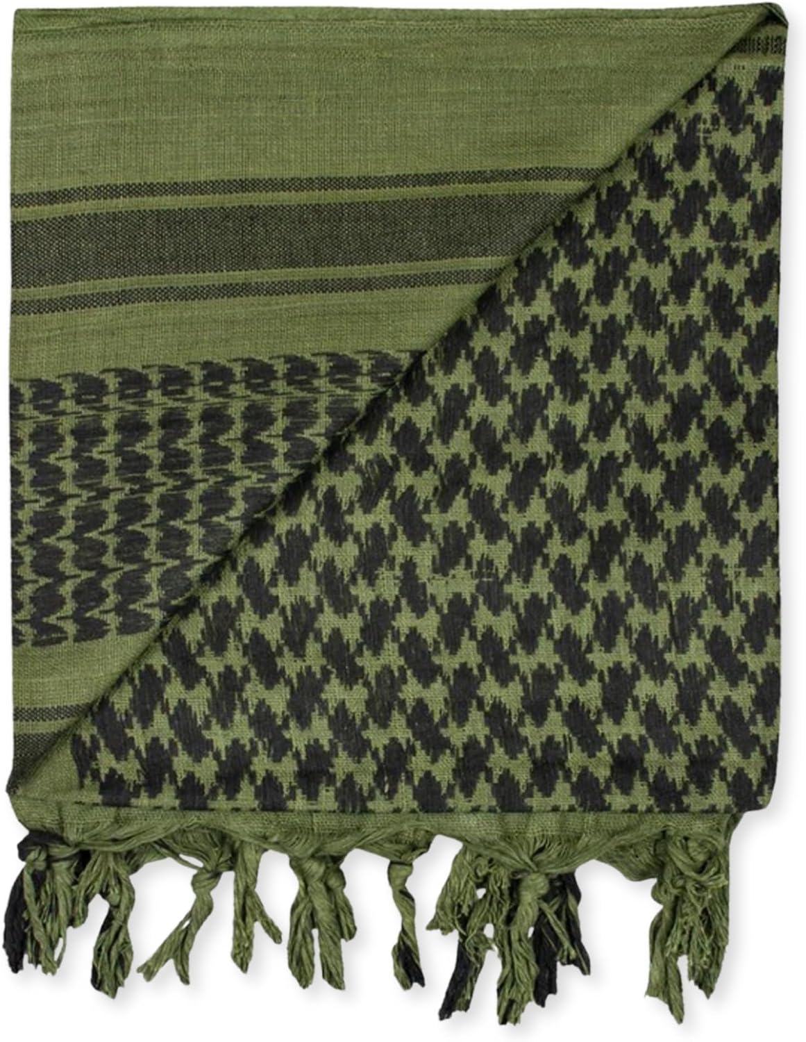 M MCGUIRE GEAR Shemagh Tactical Scarf, Middle Eastern Desert Hood, Bandana, Keffiyeh, Military Style, 100% Cotton, 42" x 42"