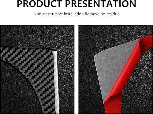 Miniatura 5 de Cubierta interior de fibra de carbono para Ford Mustang 2005 2006 2007 2008 2009 calcomanía accesorios