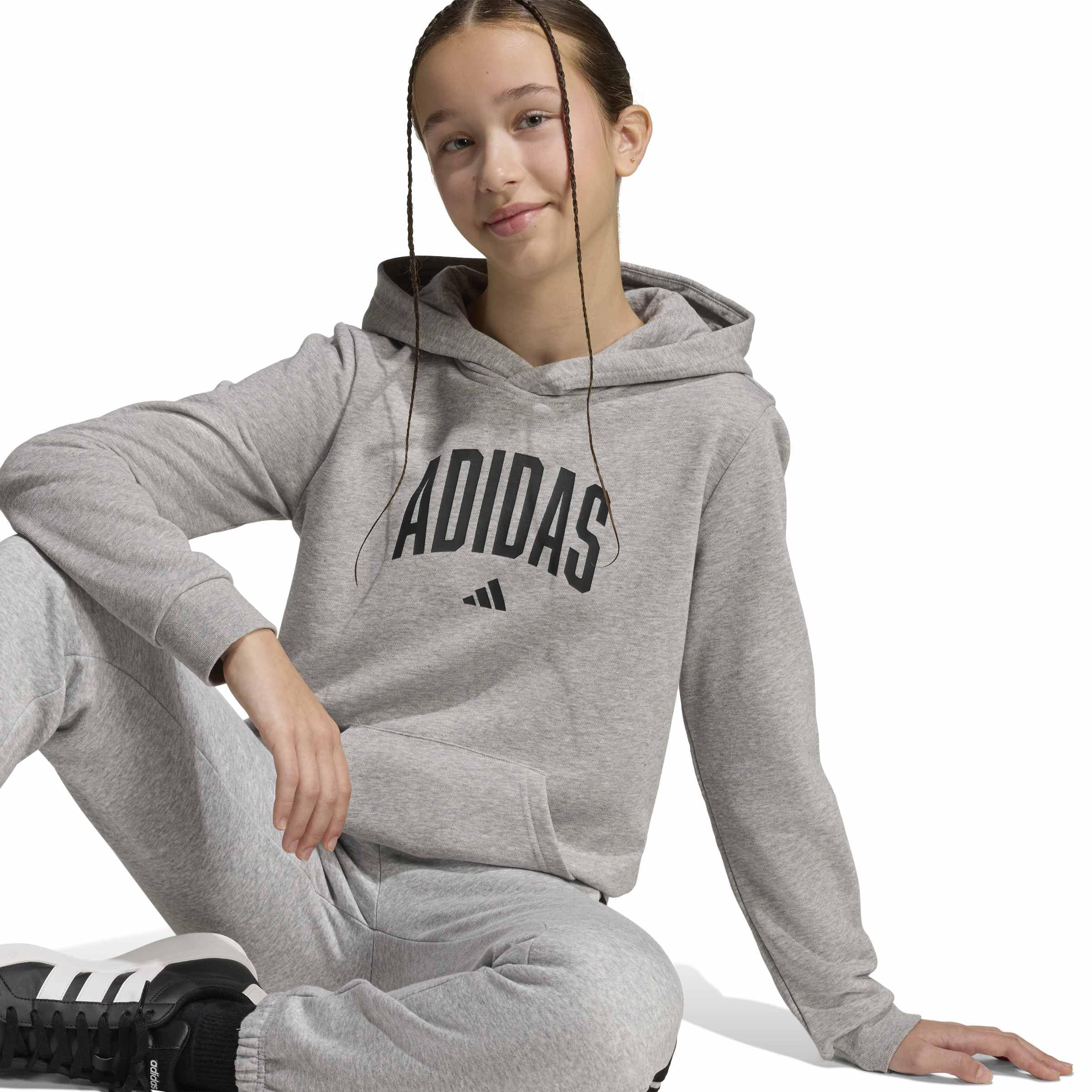 adidas Codes Collegiate Graphic Hoodie Sudadera gráfica con Capucha Unisex niños (Pack de 1)