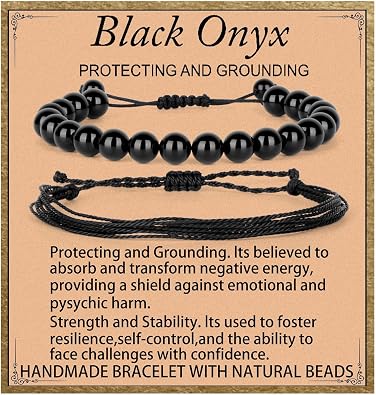 LPBeads Handmade Size Adjustable Natural Stone Bracelet