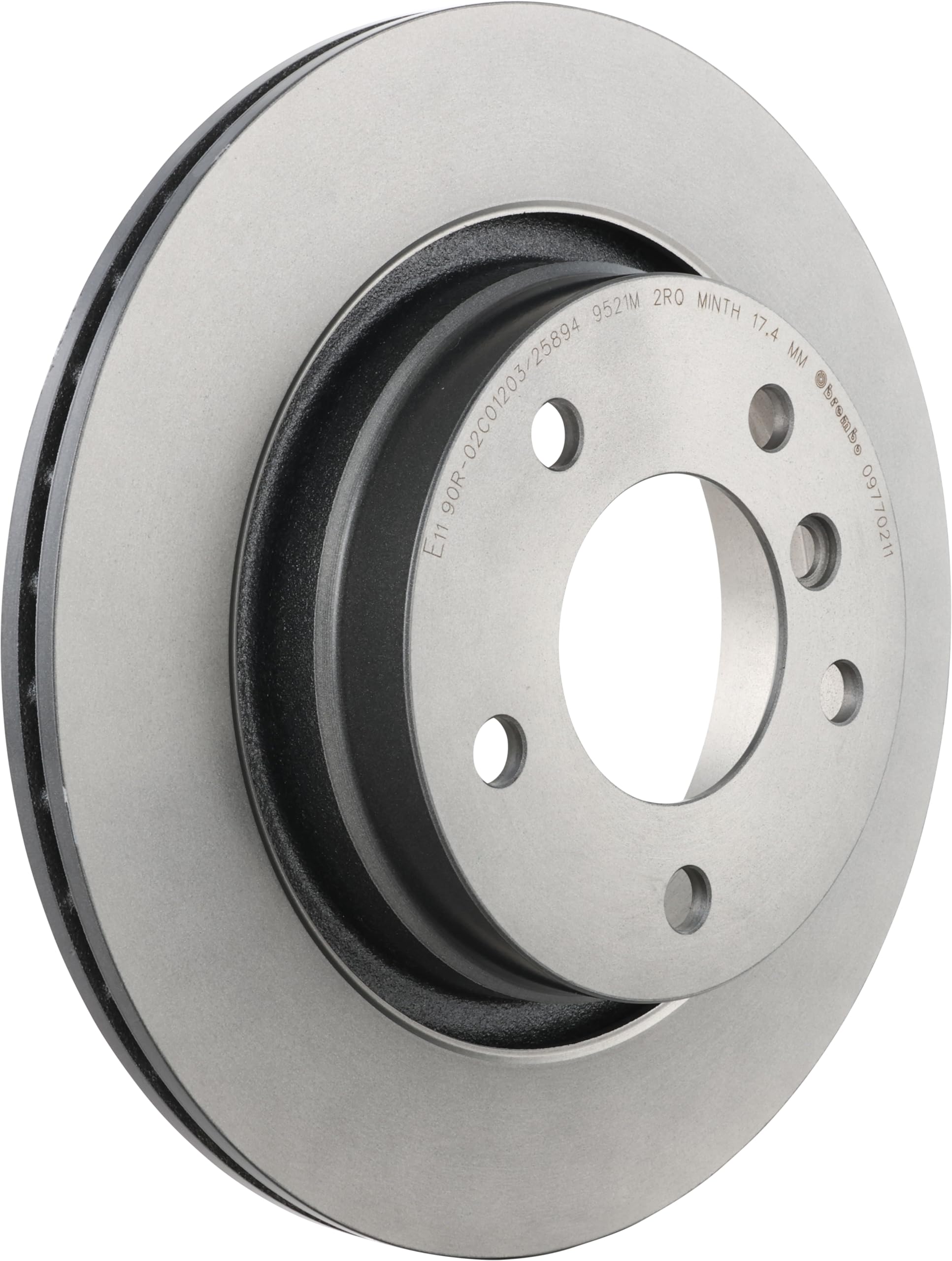 Brembo 09770211 Discos de Freno con Recubrimiento UV, Set de 2