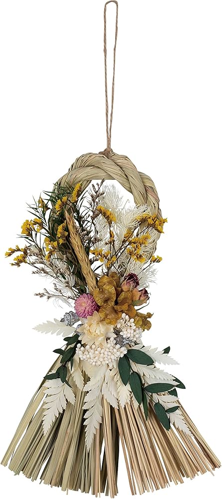 Amazon｜【SOMU 花縄】タッセル ドライフラワー プリザーブドフラワー