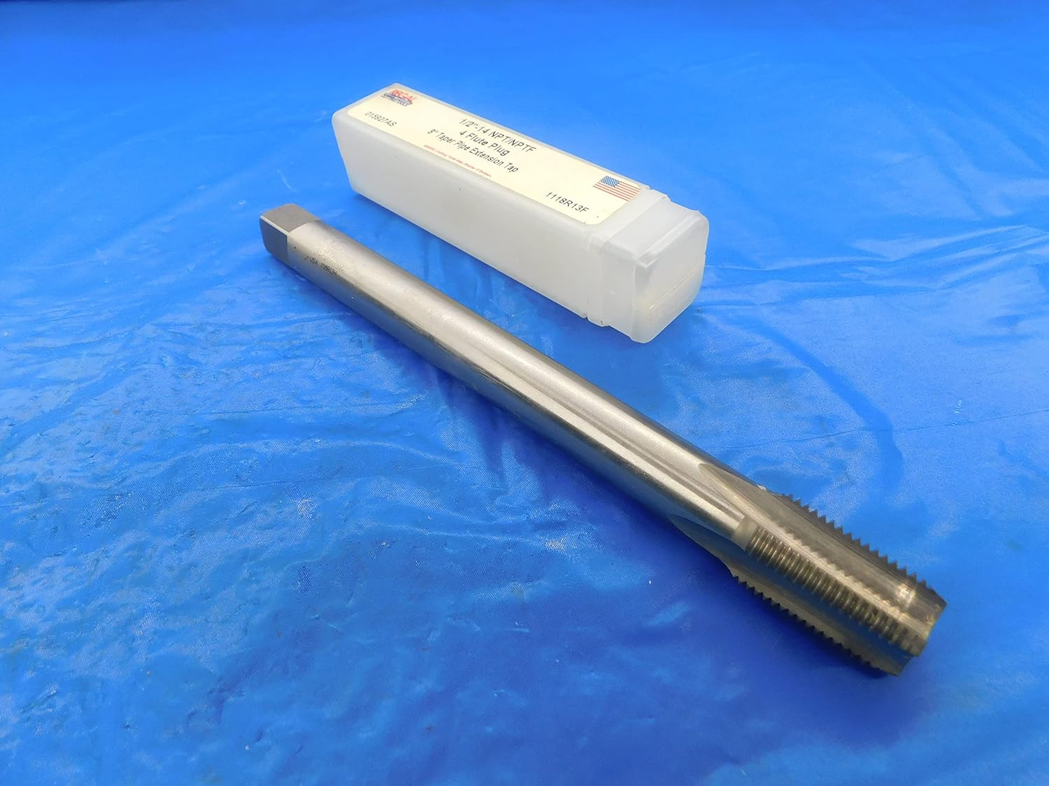 New Regal 1/2 14 NPT/NPTF HSS Pipe TAP 4 Straight Flute .5 1118R13H USA Made - AS1561BH2