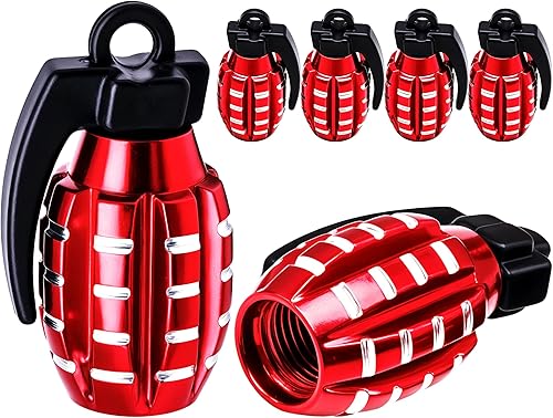 6 tapas de vástago de válvula de neumático, cubiertas universales de aleación de aluminio para automóviles, camiones, SUV, motocicletas, bicicletas