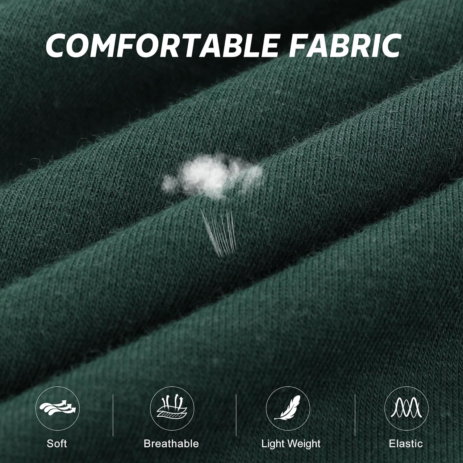 BAMBOO COOL Mens Pajama Set Bamboo Viscose Cotton Soft Lightweight Loungewear Sleepwear Long Sleeve and Pants with Pockets - Image 3