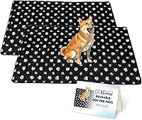Vista 11 de EZwhelp Almohadillas reutilizables para orina de perro, lavables e impermeables para entrenamiento de orinal o almohadillas de parto, 24 x 48