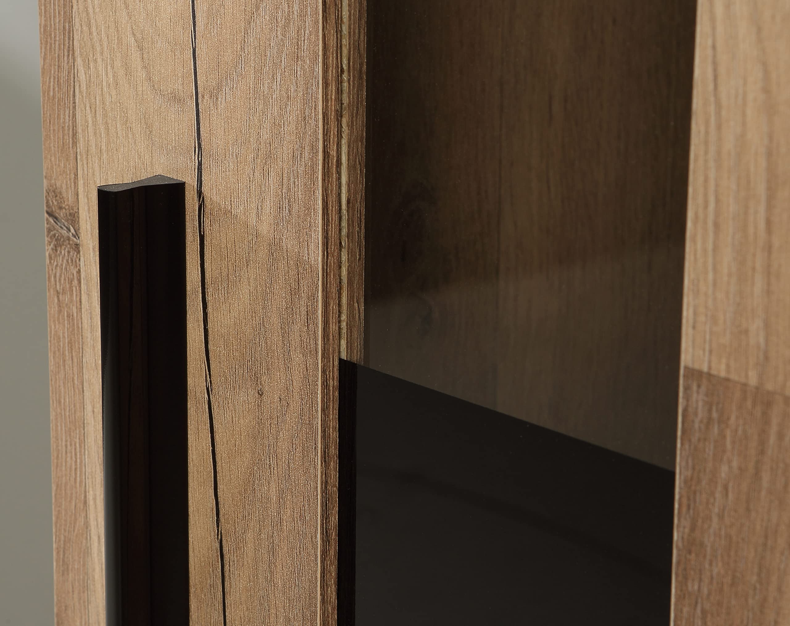 DEINE TANTE EMMA CRCM01-D76 Crunch Old Style Stave Oak Eiche Nb. Dekor Wohnwand Anbauwand Wohnzimmerschrank ca. 213 x 184 x 41 cm