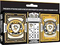 Vista 6 de MasterPieces Game Day - NHL Boston Bruins - Juego de 2 cartas y dados - Juego con licencia oficial para adultos y familia