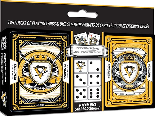 Miniatura 6 de MasterPieces Game Day - NHL Boston Bruins - Juego de 2 cartas y dados - Juego con licencia oficial para adultos y familia