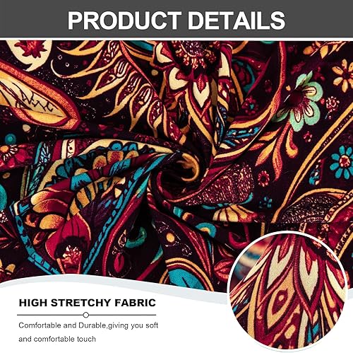 Vista 121 de Eco-Ancheng Fundas reclinables de 4 piezas, fundas para sillas reclinables, fundas elásticas para sofá reclinable, fundas ajustables antideslizantes