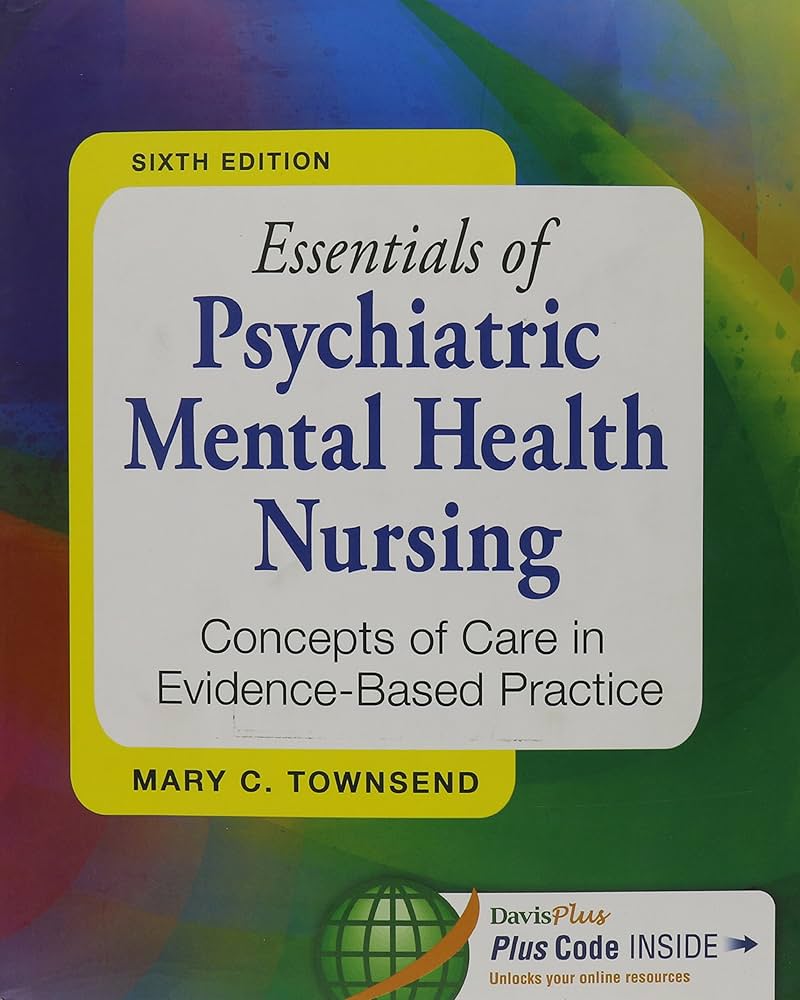 Mental Health Nursing, (Gorman, 2023) 6th Edition test bank cover - ISBN 9780803642423