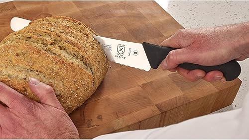 Vista 74 de Mercer Culinary BPX - Cuchillo para desollar cordero, 5 pulgadas