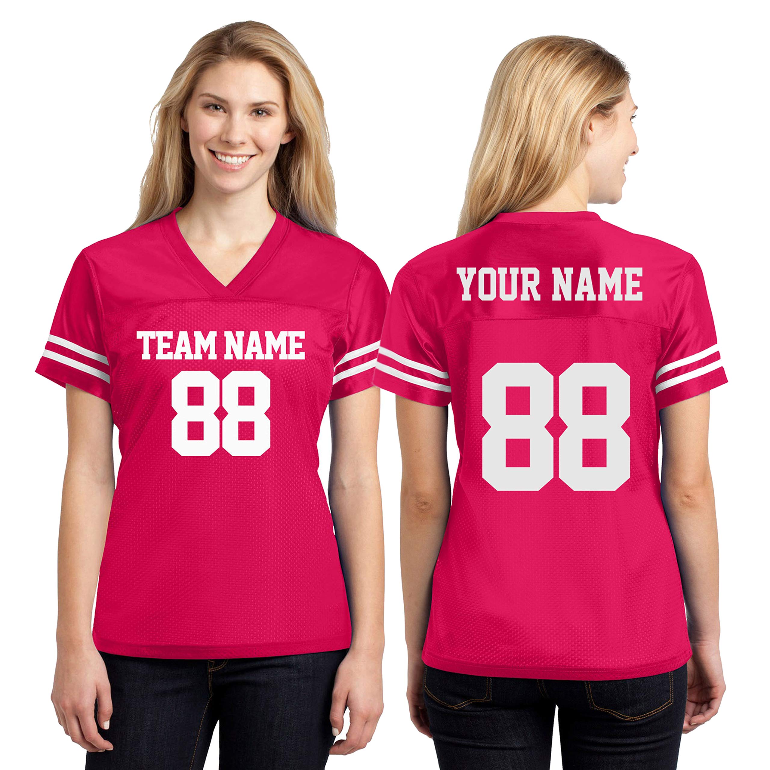 Custom 2 Sided Jerseys for Men & Women - Make Your OWN Jersey T Shirts & Customized Team Uniforms