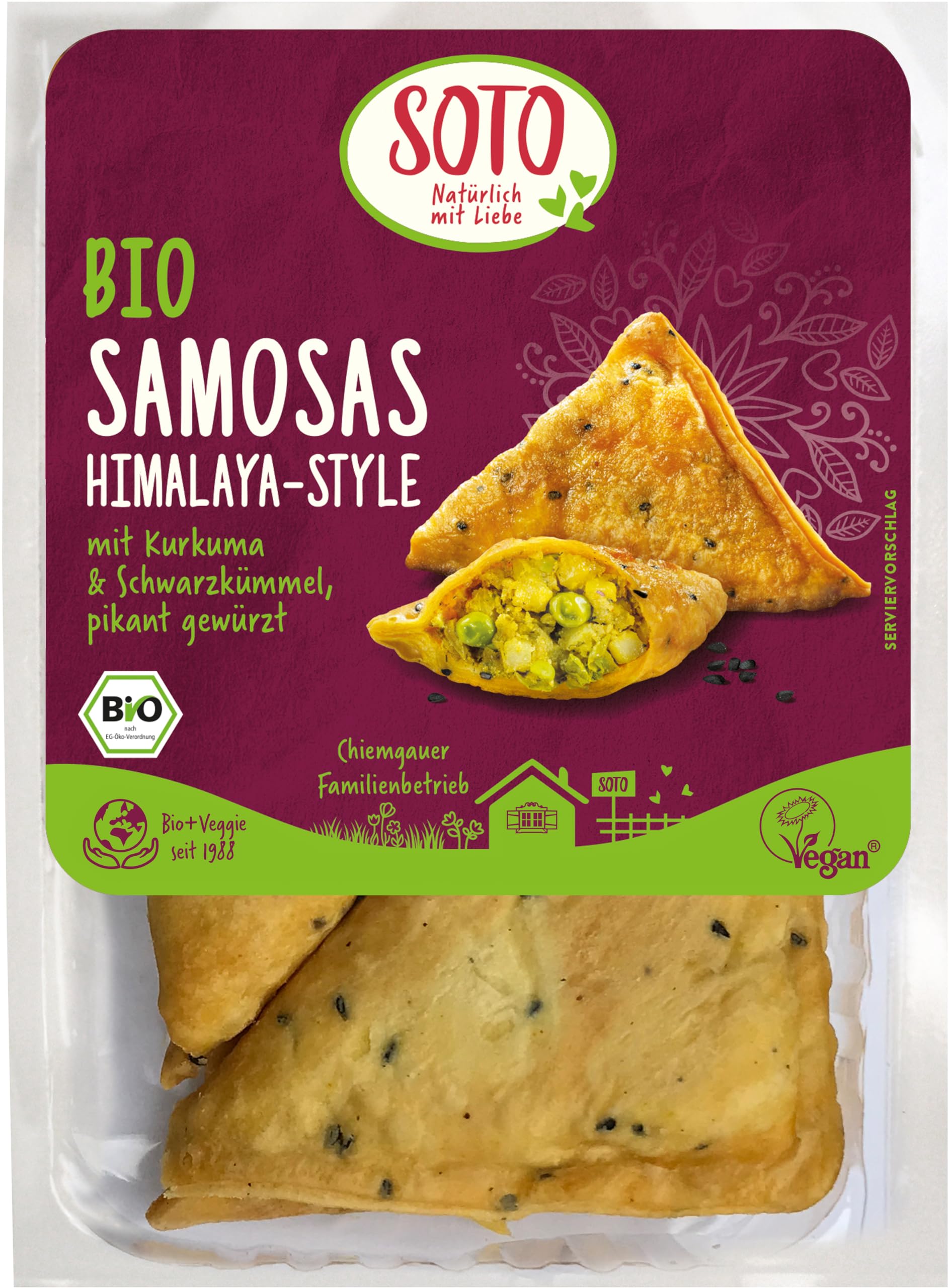 Bio Samosas Himalaya-Style 6 x 230 g