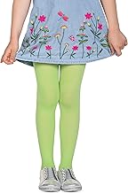 LORES Tights for Girls 40 DEN Opaque Plain Solid Footed, Soft Microfibre Ballet Tights, School Uniform Tights Kids Dance Gymnastics Everyday-wear (Made in Italy)