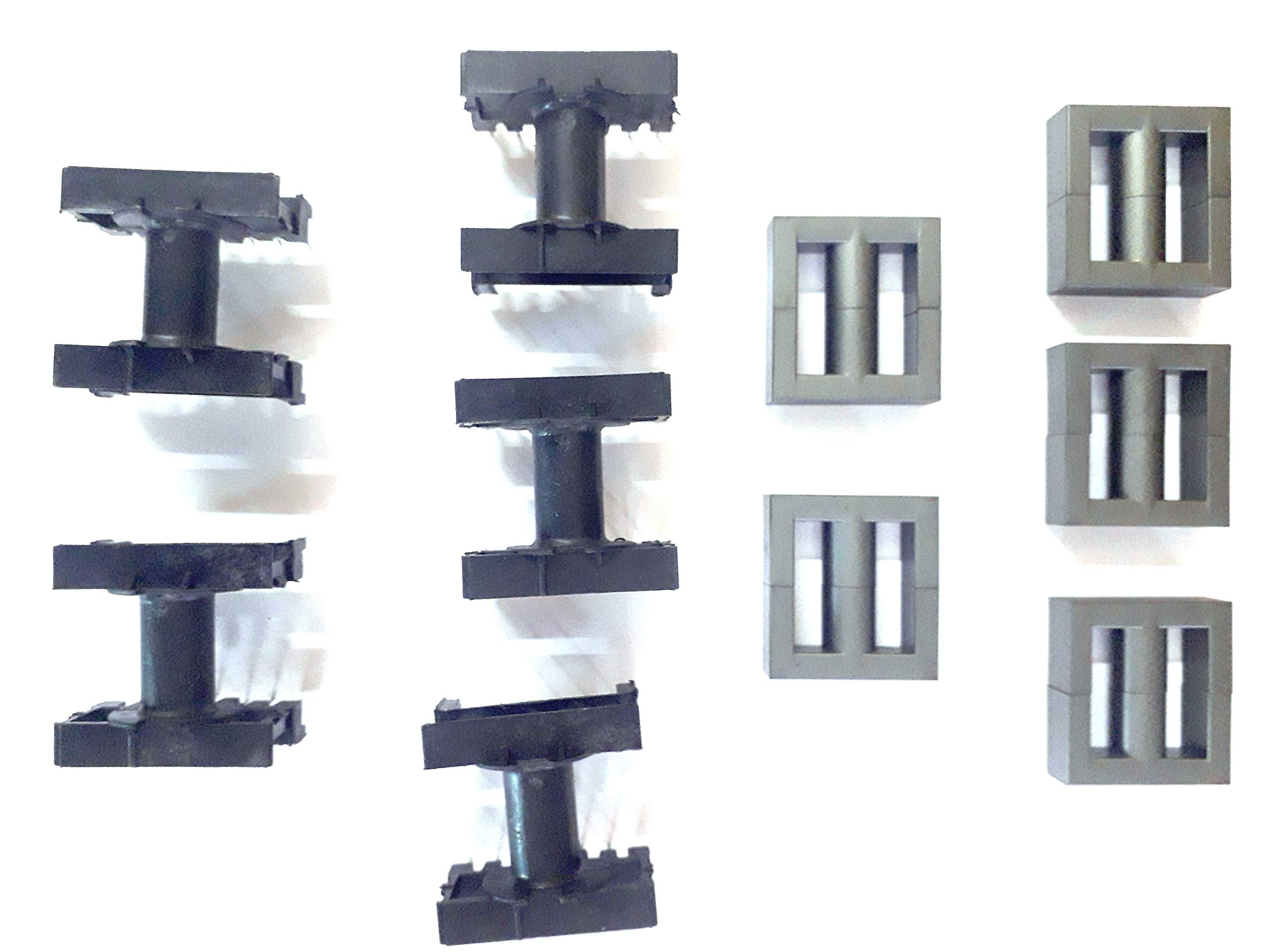ETD29 Ferrite Cores and Bobbins Set of 5, for Five Transformers-picture-26