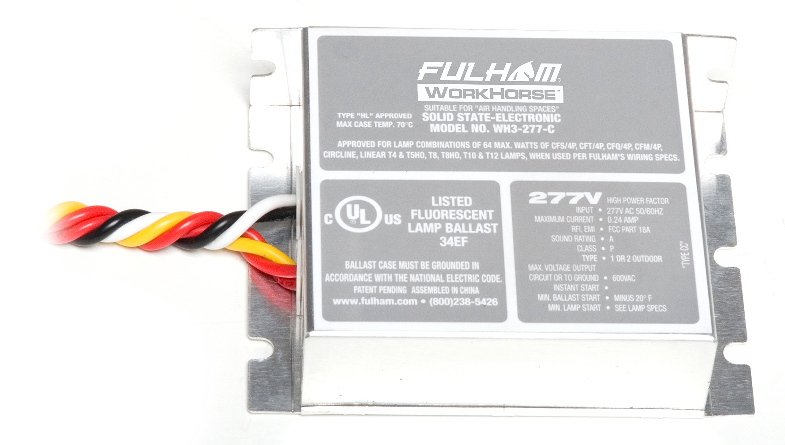 Fulham WorkHorse Adaptable Ballast, WH3-277-C-picture-25