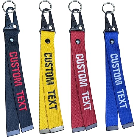 Personalized key chain for a graceful life.