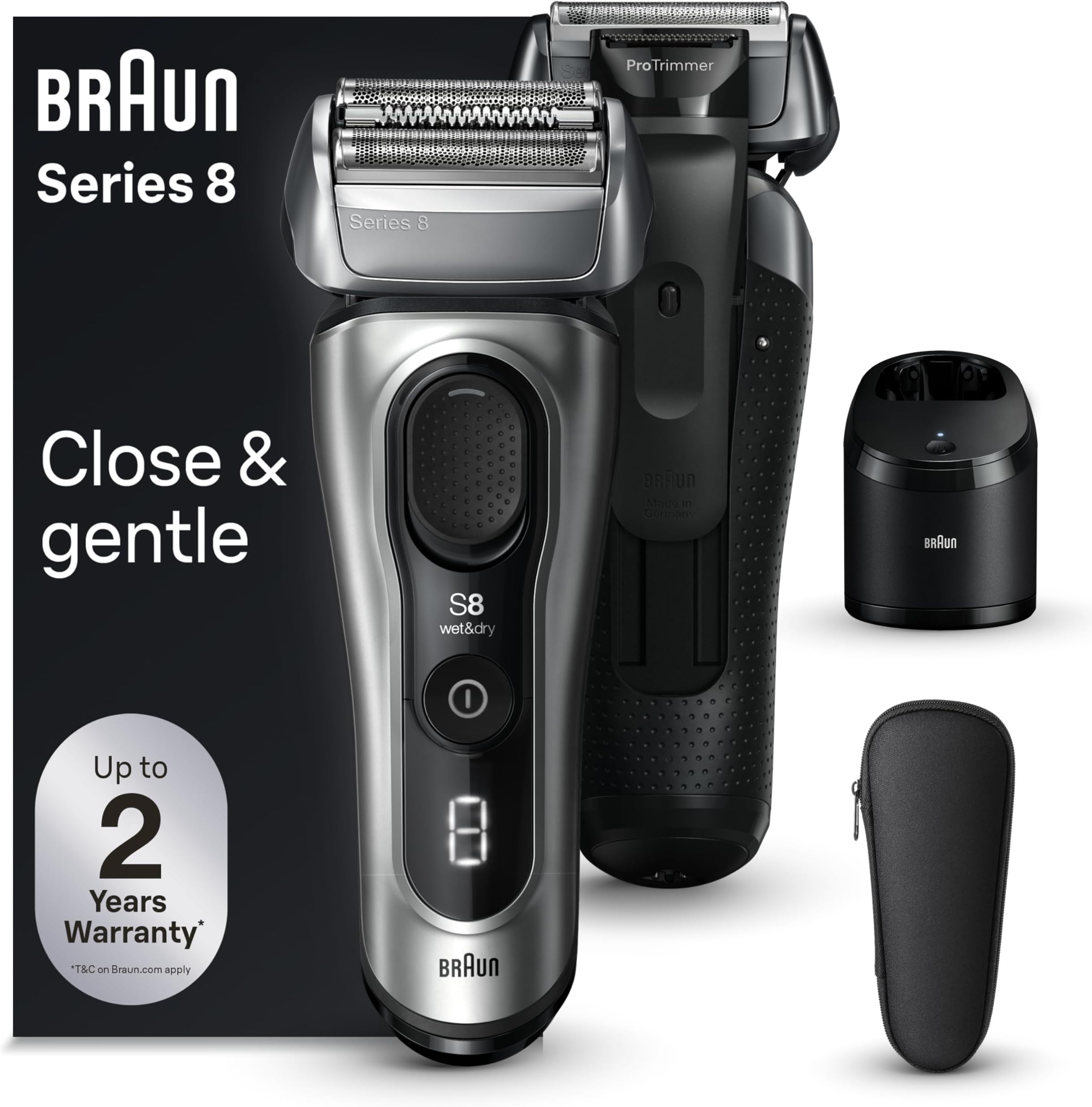 Amazon.com: Braun Series 9 PRO+ Electric Razor for Men, 5 Pro Shave ...